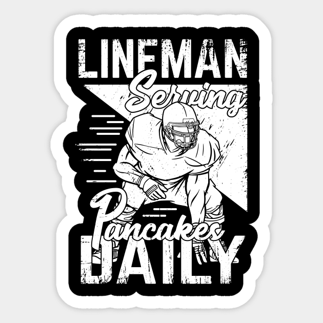 American Football Player Offensive Lineman Gift Sticker by Dolde08